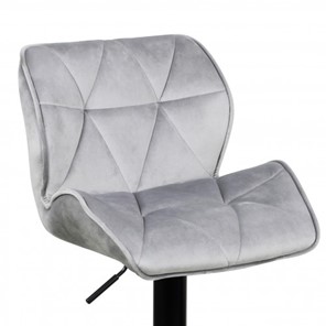 Барный стул Кристалл  WX-2583 белюр серый в Миассе - предосмотр 2