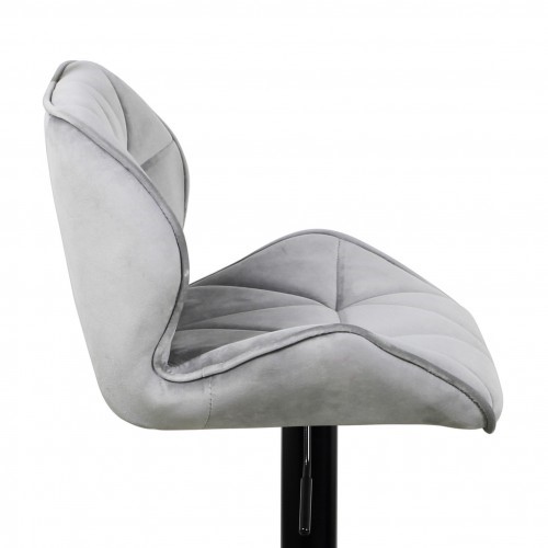 Барный стул Кристалл  WX-2583 белюр серый в Миассе - изображение 4