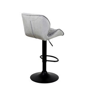 Барный стул Кристалл  WX-2583 белюр серый в Миассе - предосмотр 5