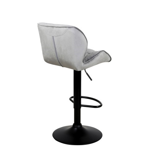 Барный стул Кристалл  WX-2583 белюр серый в Миассе - изображение 5
