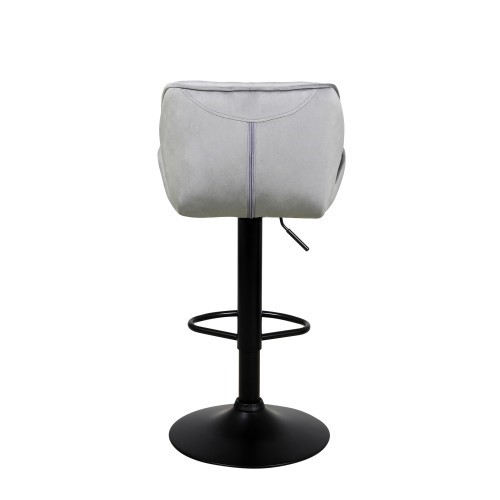 Барный стул Кристалл  WX-2583 белюр серый в Миассе - изображение 6