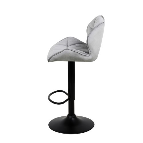 Барный стул Кристалл  WX-2583 белюр серый в Миассе - изображение 8