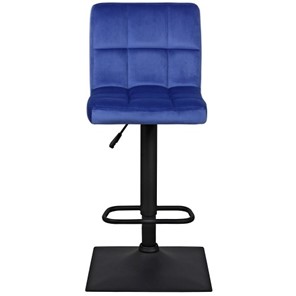 Барный стул Курт с мягкой спинкой WX-2320 велюр синий в Челябинске - предосмотр 7