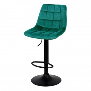 Барный стул ЛИОН WX-2821 велюр зеленый в Магнитогорске