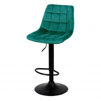 Барный стул ЛИОН WX-2821 велюр зеленый в Миассе - изображение