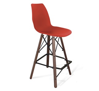 Барный стул SHT-ST29/S80 (оранжевый ral2003/темный орех/черный) в Миассе - предосмотр 12