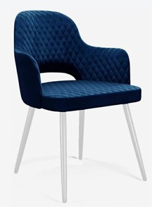 Обеденный стул 251 синий/белый в Копейске
