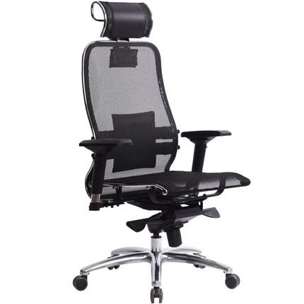 Офисное кресло Samurai S-3.04, черный в Миассе - изображение