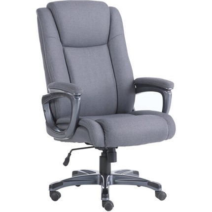 Офисное кресло Brabix Premium Solid HD-005 (ткань, серое) 531823 в Миассе - изображение