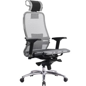Кресло офисное Samurai S-3.04, серый в Златоусте - предосмотр