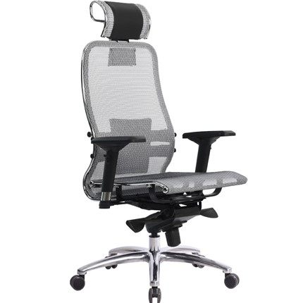 Кресло офисное Samurai S-3.04, серый в Миассе - изображение