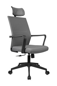 Офисное кресло Riva Chair А818 (Серый) в Копейске