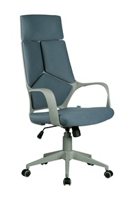 Кресло компьютерное Riva Chair 8989 (Серый/серый) в Копейске