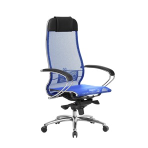 Офисное кресло Samurai S-1.04, синий в Златоусте