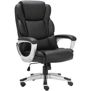 Кресло Brabix Premium Rest EX-555 (пружинный блок, экокожа, черное) 531938 в Миассе - предосмотр