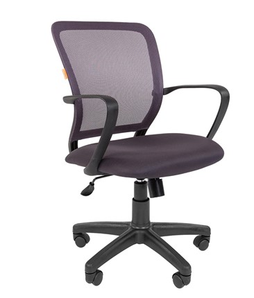 Офисное кресло CHAIRMAN 698 black TW, ткань, цвет серый в Копейске - изображение