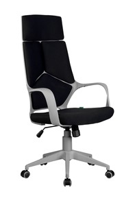 Офисное кресло Riva Chair 8989 (Черный/серый) в Миассе