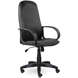 Офисное кресло Brabix Praktik EX-279 (ткань JP/кожзам, серое) 532018 в Миассе