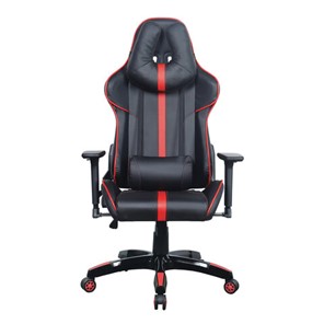 Компьютерное кресло Brabix GT Carbon GM-120 (две подушки, экокожа, черное/красное) 531931 в Копейске