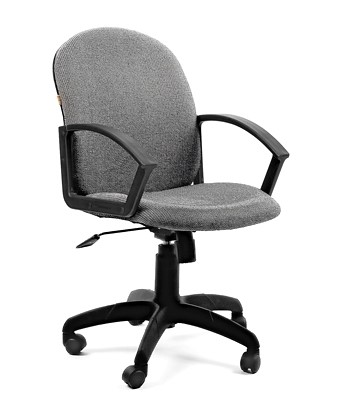 Кресло компьютерное CHAIRMAN 681 Ткань C-2 серое в Миассе - изображение