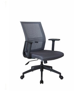 Кресло компьютерное Riva Chair 668, Цвет серый в Миассе