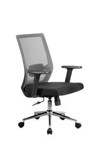 Кресло офисное Riva Chair 851E (Серый) в Миассе