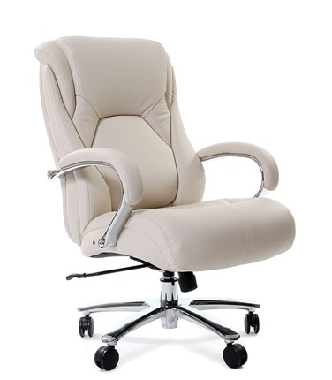 Кресло офисное CHAIRMAN 402, белый в Копейске - изображение