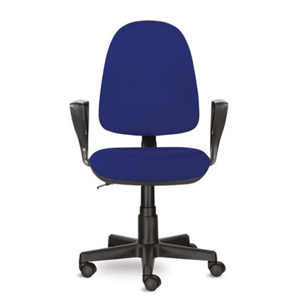 Офисное кресло Brabix Prestige Ergo MG-311 (регулируемая эргономичная спинка, ткань, синее) 532423 в Челябинске - изображение