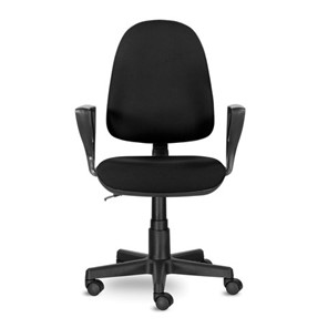 Кресло офисное Brabix Prestige Ergo MG-311 (регулируемая эргономичная спинка, ткань, черное) 531872 в Челябинске - предосмотр