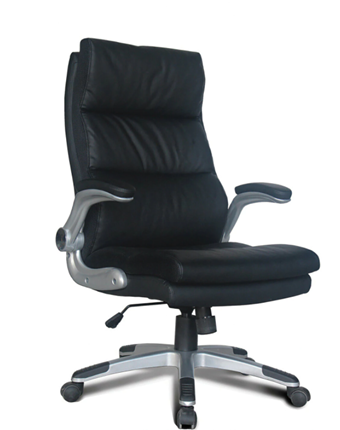 Компьютерное кресло BRABIX "Fregat EX-510", рециклированная кожа, черное, 530863 в Миассе - изображение