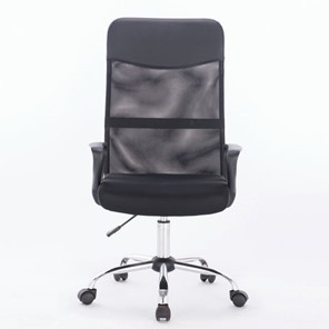 Кресло офисное Brabix Tender MG-330 (с подлокотниками, хром, черное) 531845 в Миассе