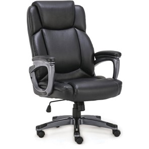 Компьютерное кресло Brabix Premium Favorite EX-577 (пружинный блок, рециклированная кожа, черное) 531934 в Миассе
