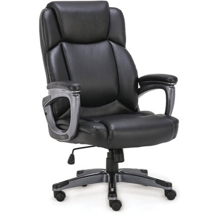 Компьютерное кресло Brabix Premium Favorite EX-577 (пружинный блок, рециклированная кожа, черное) 531934 в Миассе - изображение