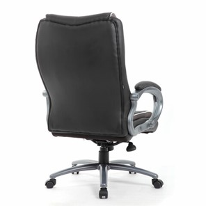 Компьютерное кресло Brabix Premium Strong HD-009 (экокожа черная, ткань серая) в Челябинске - предосмотр 2