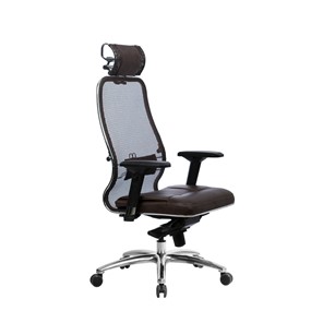 Офисное кресло Samurai SL-3.04, темно-коричневый в Челябинске - предосмотр 2