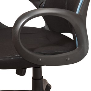 Кресло Brabix Premium Force EX-516 (ткань, черное/вставки синие) в Челябинске - предосмотр 8