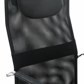 Кресло Brabix Fit EX-514 (с подголовником, хром, черное) в Челябинске - предосмотр 6