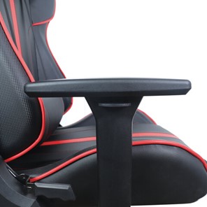 Компьютерное кресло Brabix GT Carbon GM-120 (две подушки, экокожа, черное/красное) в Челябинске - предосмотр 11