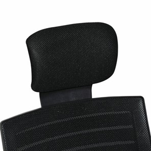Кресло компьютерное Brabix Victory MG-016 (подголовник, хром, черное) 531924 в Миассе - предосмотр 4