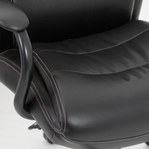 Компьютерное кресло Brabix Premium Heavy Duty HD-004 (экокожа, черное) 531942 в Миассе - изображение 7