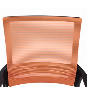 Кресло офисное Brabix Balance MG-320 (с подлокотниками, комбинированное черное/оранжевое) в Челябинске - предосмотр 4