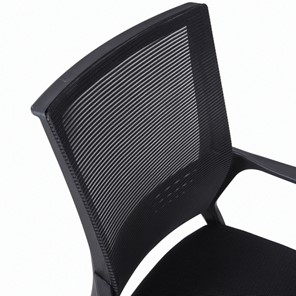 Компьютерное кресло Brabix Balance MG-320 (с подлокотниками, черное) в Челябинске - предосмотр 3