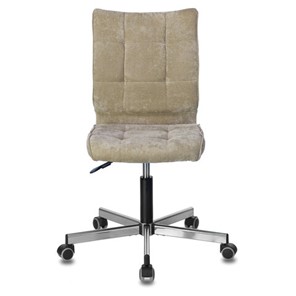 Офисное кресло Brabix Stream MG-314 (без подлокотников, пятилучие серебристое, ткань, песочное) в Челябинске - предосмотр 3