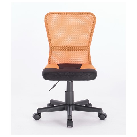Компьютерное кресло Brabix Smart MG-313 (без подлокотников, комбинированное, черное/оранжевое) 531844 в Миассе - изображение 3