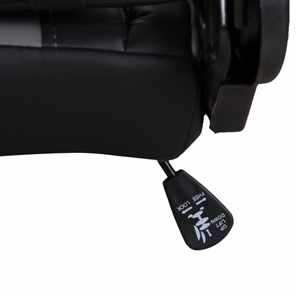 Кресло компьютерное Brabix GT Racer GM-100 (две подушки, экокожа, черное/серое) 531926 в Челябинске - предосмотр 11
