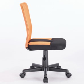 Компьютерное кресло Brabix Smart MG-313 (без подлокотников, комбинированное, черное/оранжевое) 531844 в Миассе - предосмотр 2
