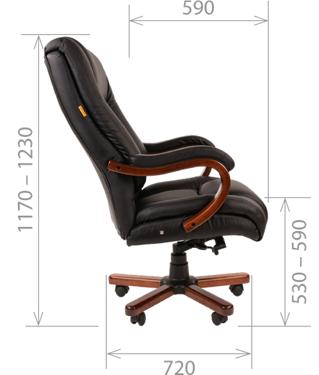 Компьютерное кресло CHAIRMAN 503 в Миассе - изображение 2