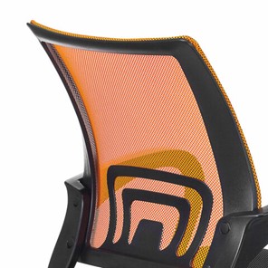 Кресло Brabix Fly MG-396 (с подлокотниками, сетка, оранжевое/черное) в Челябинске - предосмотр 6