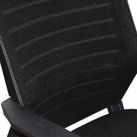 Кресло компьютерное Brabix Victory MG-016 (подголовник, хром, черное) 531924 в Челябинске - изображение 5