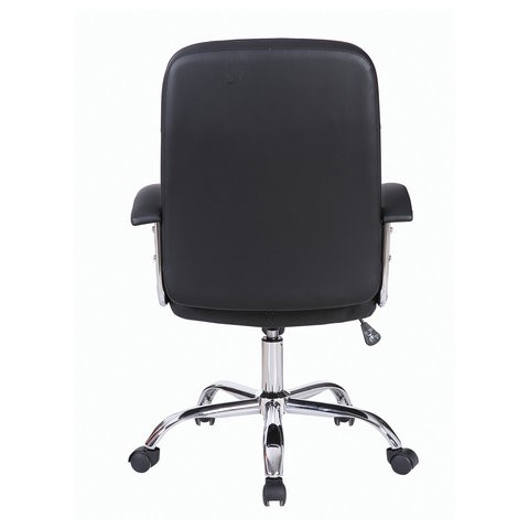Кресло офисное Brabix Bit EX-550 (хром, экокожа, черное) 531838 в Челябинске - изображение 2